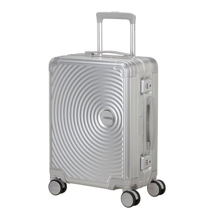 American Tourister Soundbox Alu Spinner 55/20 TSA silver