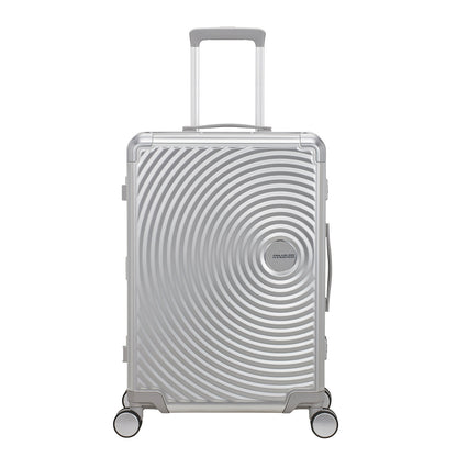 American Tourister Soundbox Alu Spinner 68/25 TSA silver