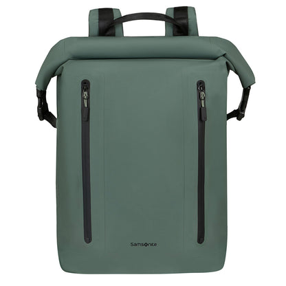 Samsonite Coatify Biz IPX4 Rolltop Backpack 15.6" green