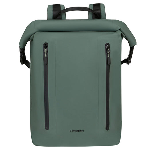 Samsonite Coatify Biz IPX4 Rolltop Backpack 15.6" green