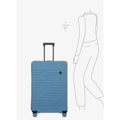 Bric's Ulisse Trolley Expandable Large grey blue