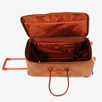 Bric's Life Holdall Wheeled Duffle 55 camel
