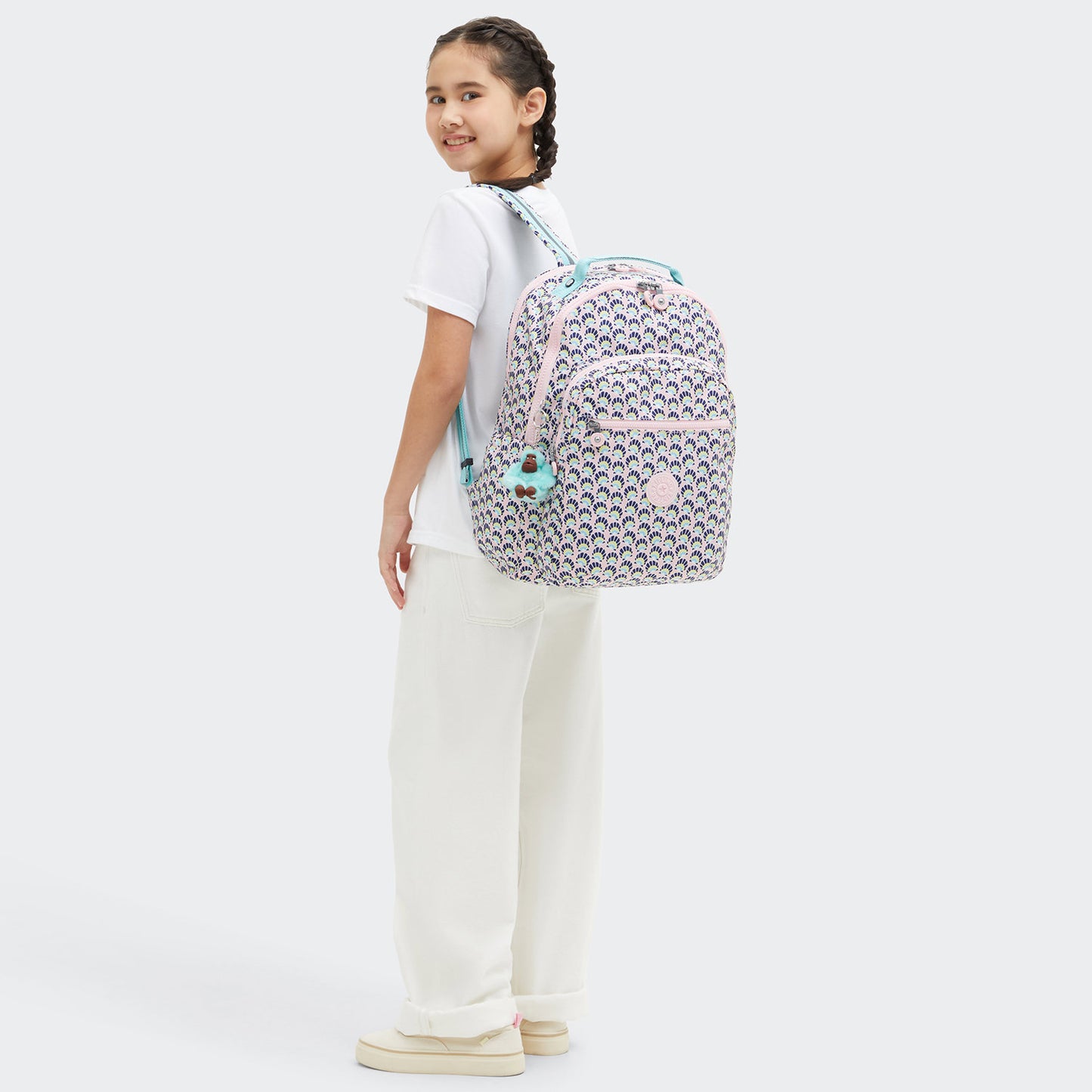 Kipling Seoul Lap geo shell
