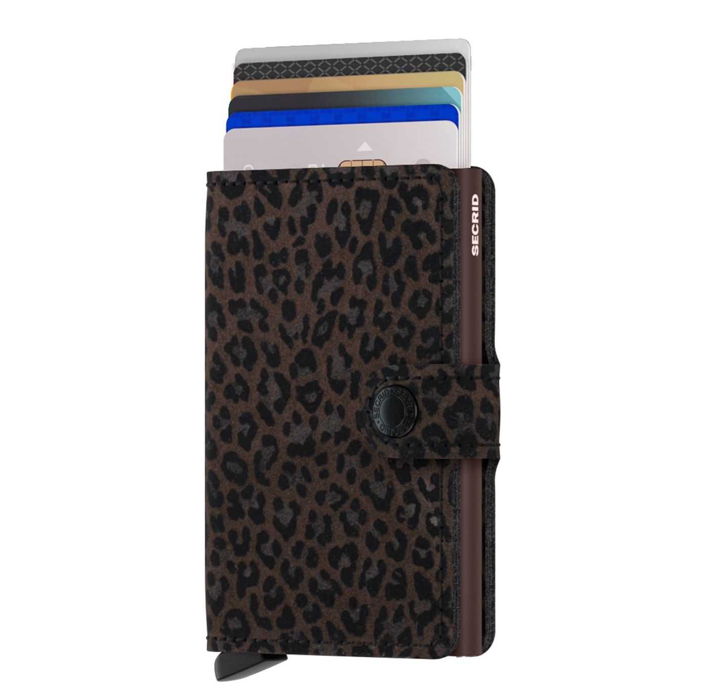 Secrid Miniwallet Portemonnee Leo brown