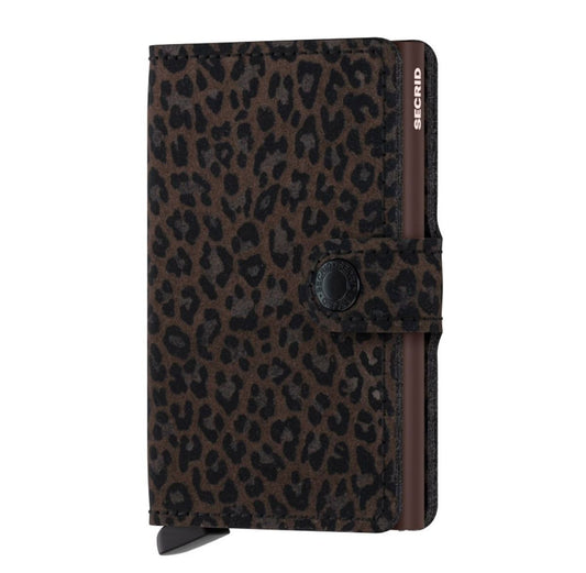 Secrid Miniwallet Portemonnee Leo brown