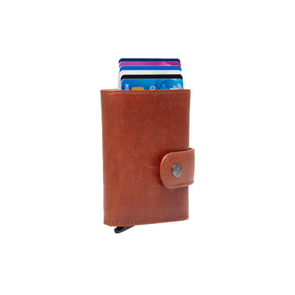 The Chesterfield Brand Varrano Cardholder cognac