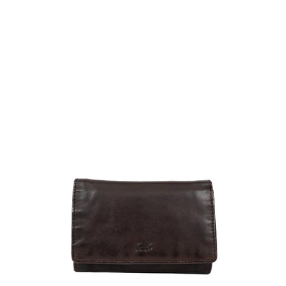 Bear Design Cow Lavato Wallet brown