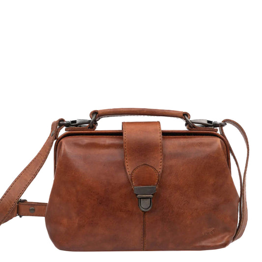 Bear Design Julia Doctor's Bag cognac