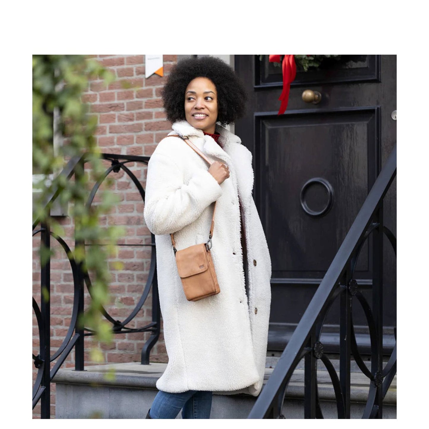 Bear Design Robbie Shoulderbag feather