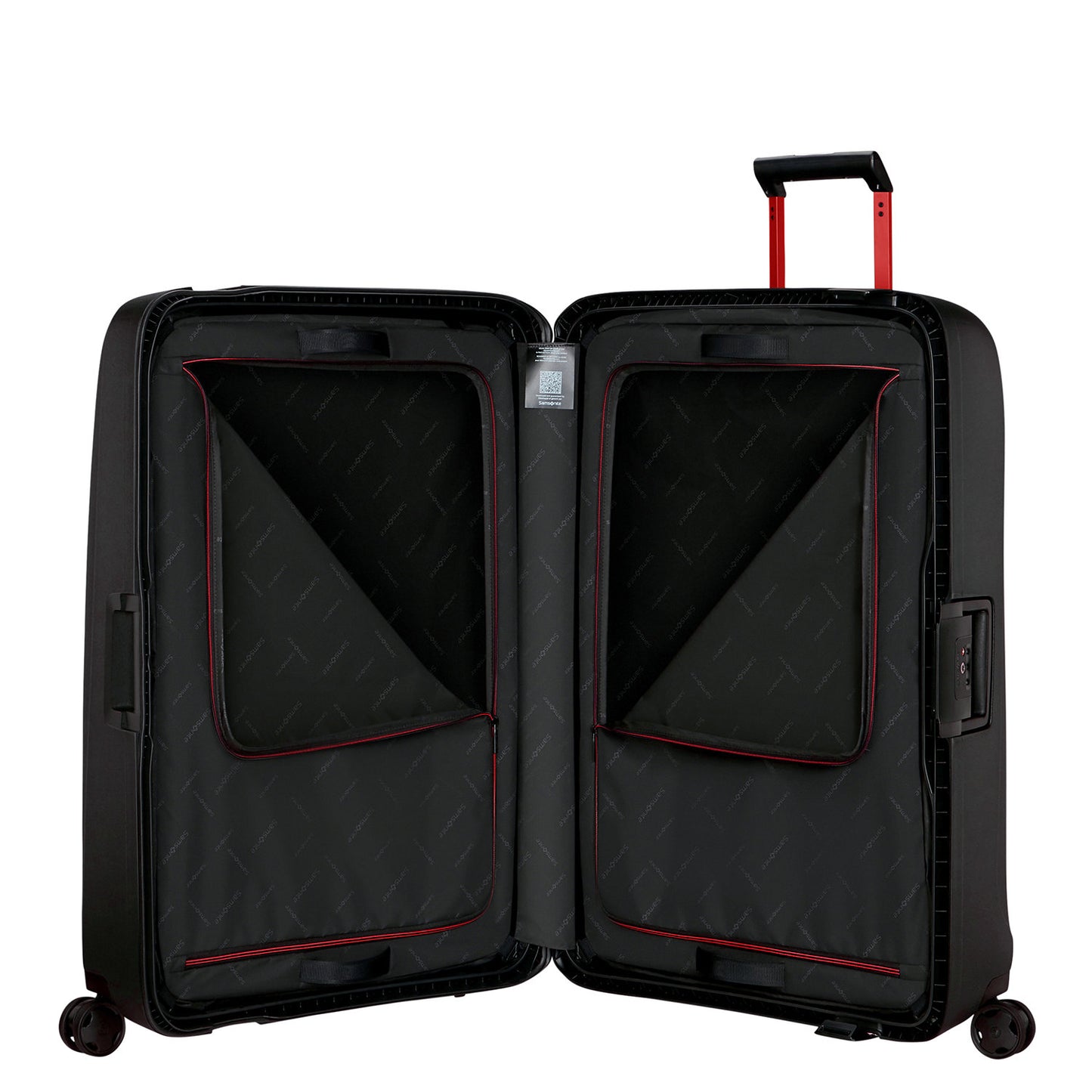 Samsonite Essens Spinner 81 charcoal/red