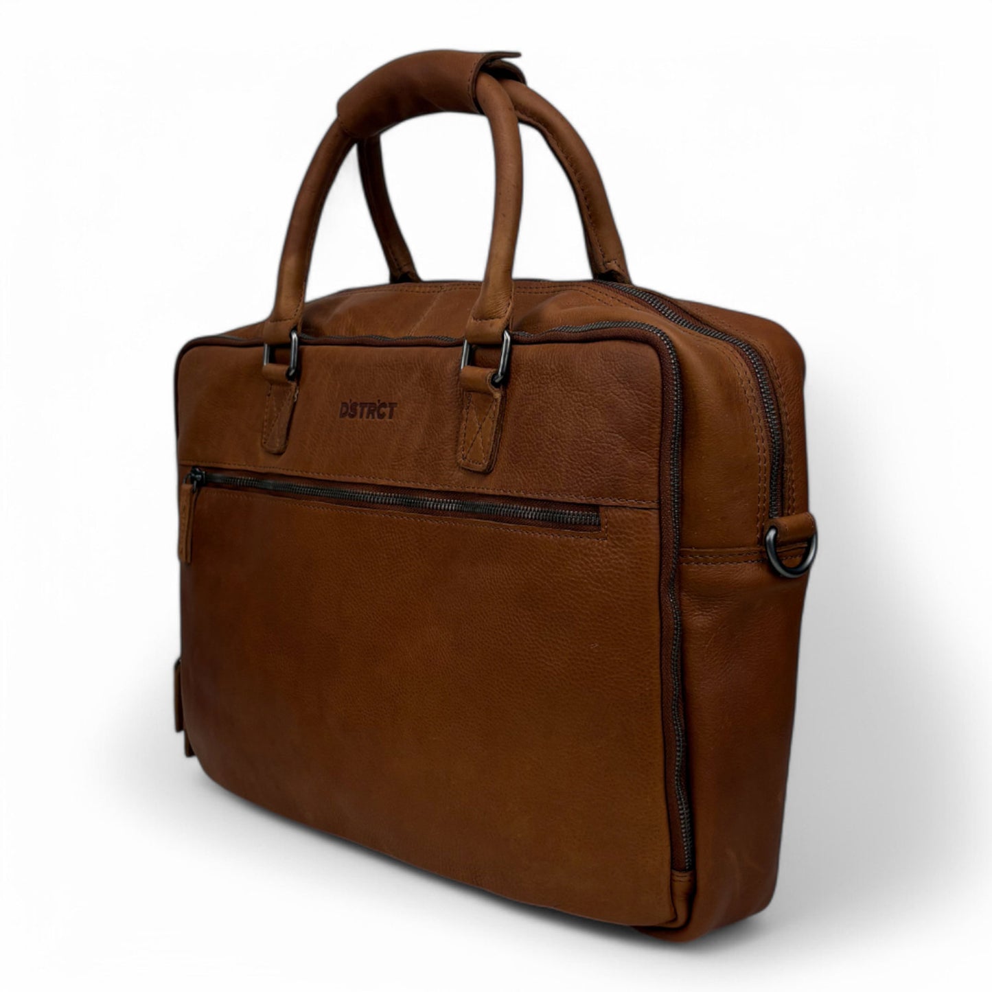 DSTRCT Preston Park Laptop Workingbag 17" cognac