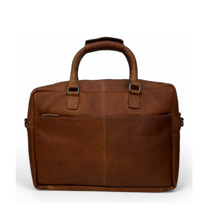DSTRCT Preston Park Laptop Workingbag 17" cognac