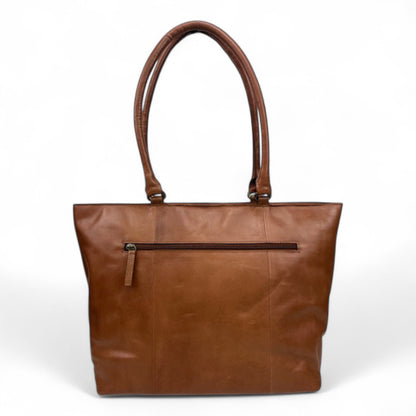 DSTRCT Alba Chique Laptop Workingbag 15.6" cognac