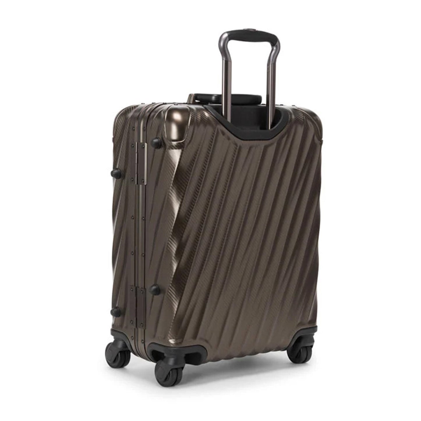 TUMI 19 Degree Aluminum Continental Carry-On textured gunmetal