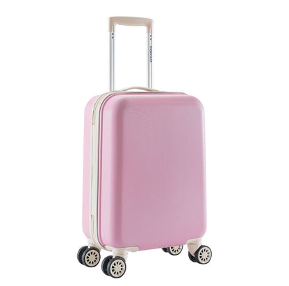 Decent Star-Maxx Handbagage Trolley 55 pastel roze