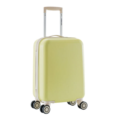 Decent Star-Maxx Handbagage Trolley 55 pastel geel