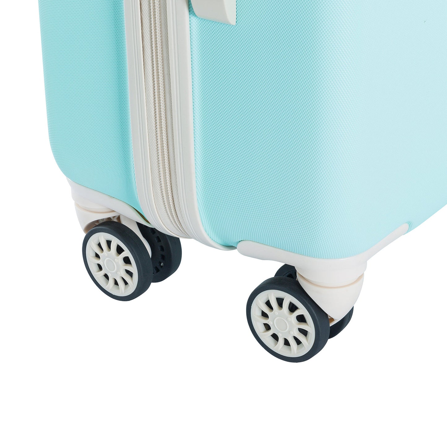 Decent Star-Maxx Handbagage Trolley 55 pastel groen