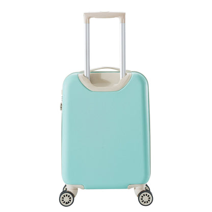 Decent Star-Maxx Handbagage Trolley 55 pastel groen