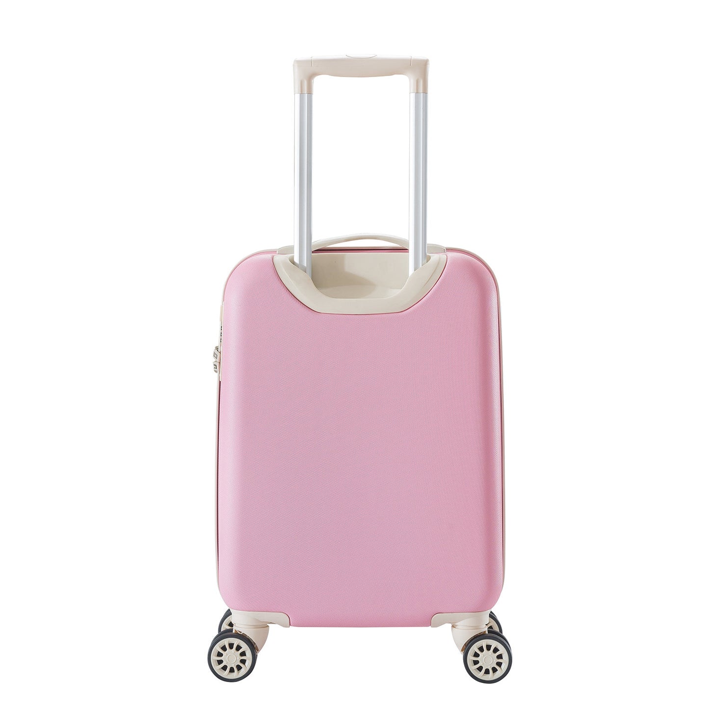Decent Star-Maxx Handbagage Trolley 55 pastel roze