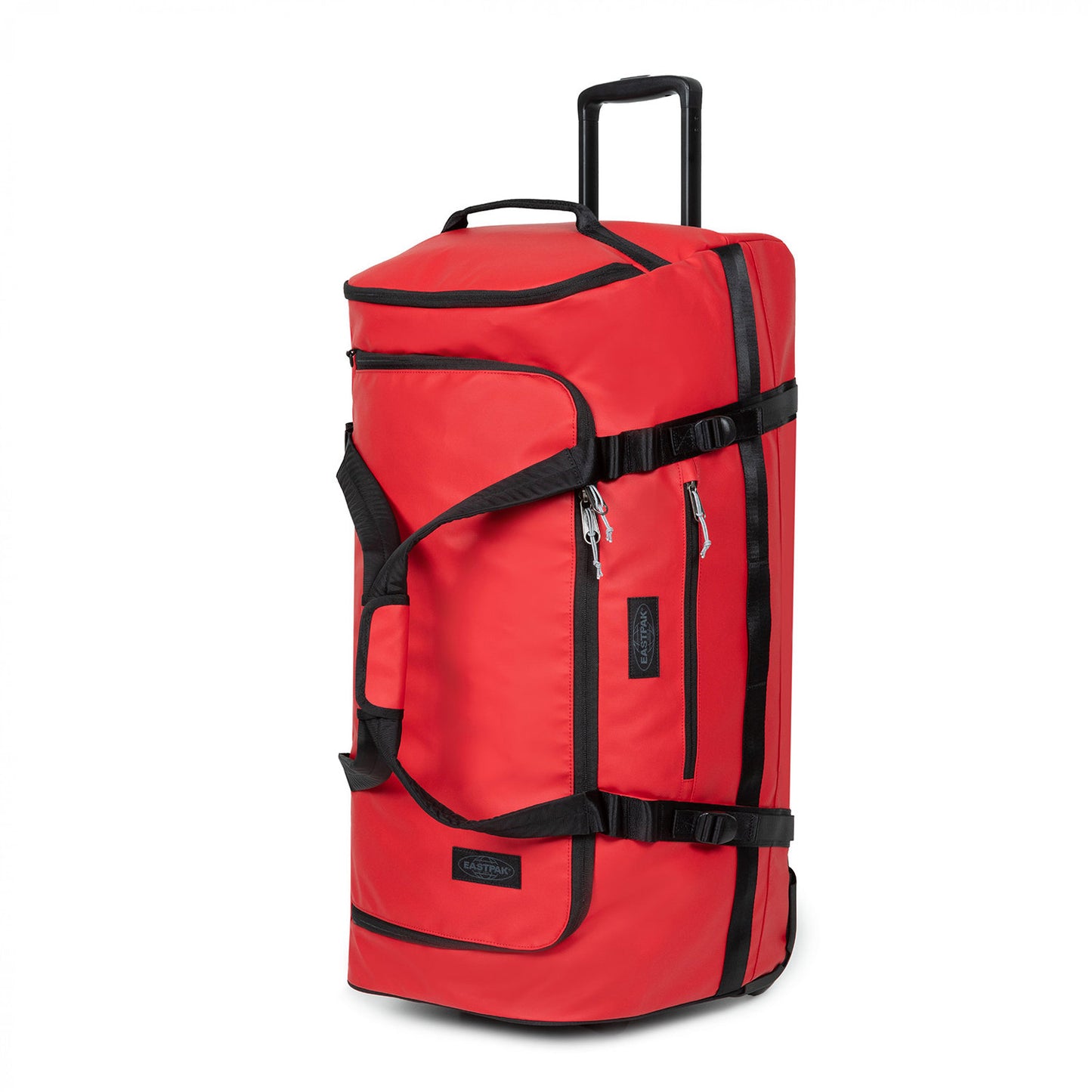 Eastpak Duffel Pack Wheel M Tarp red