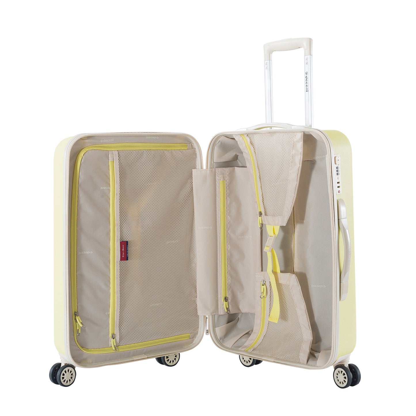 Decent Star-Maxx Trolley 66 pastel yellow