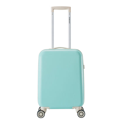 Decent Star-Maxx Handbagage Trolley 55 pastel groen