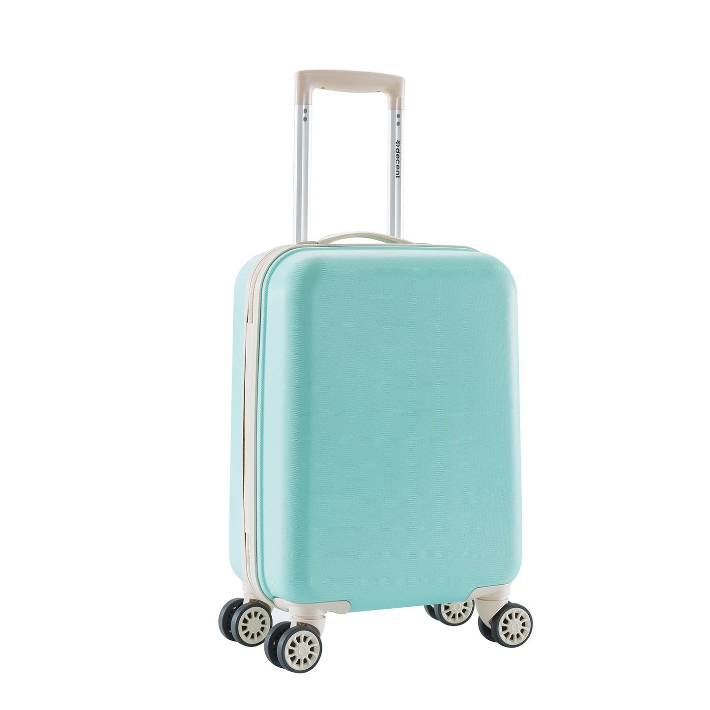 Decent Star-Maxx Handbagage Trolley 55 pastel groen