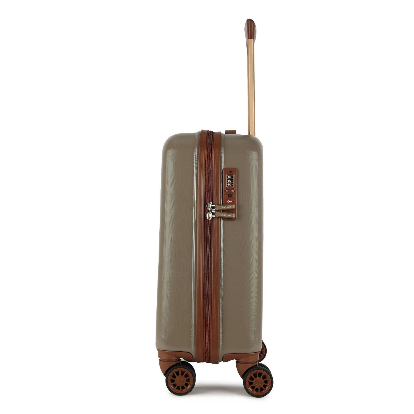 Decent Retro Cabin Trolley 55 taupe