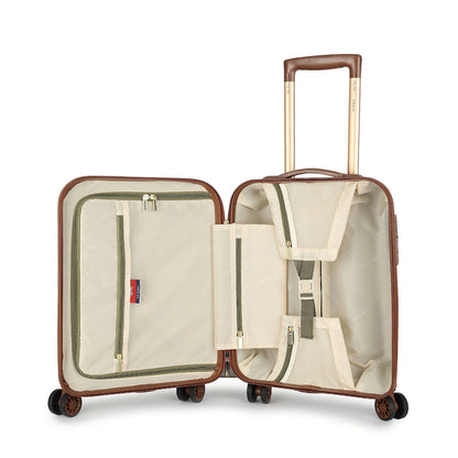 Decent Retro Cabin Trolley 55 dark green
