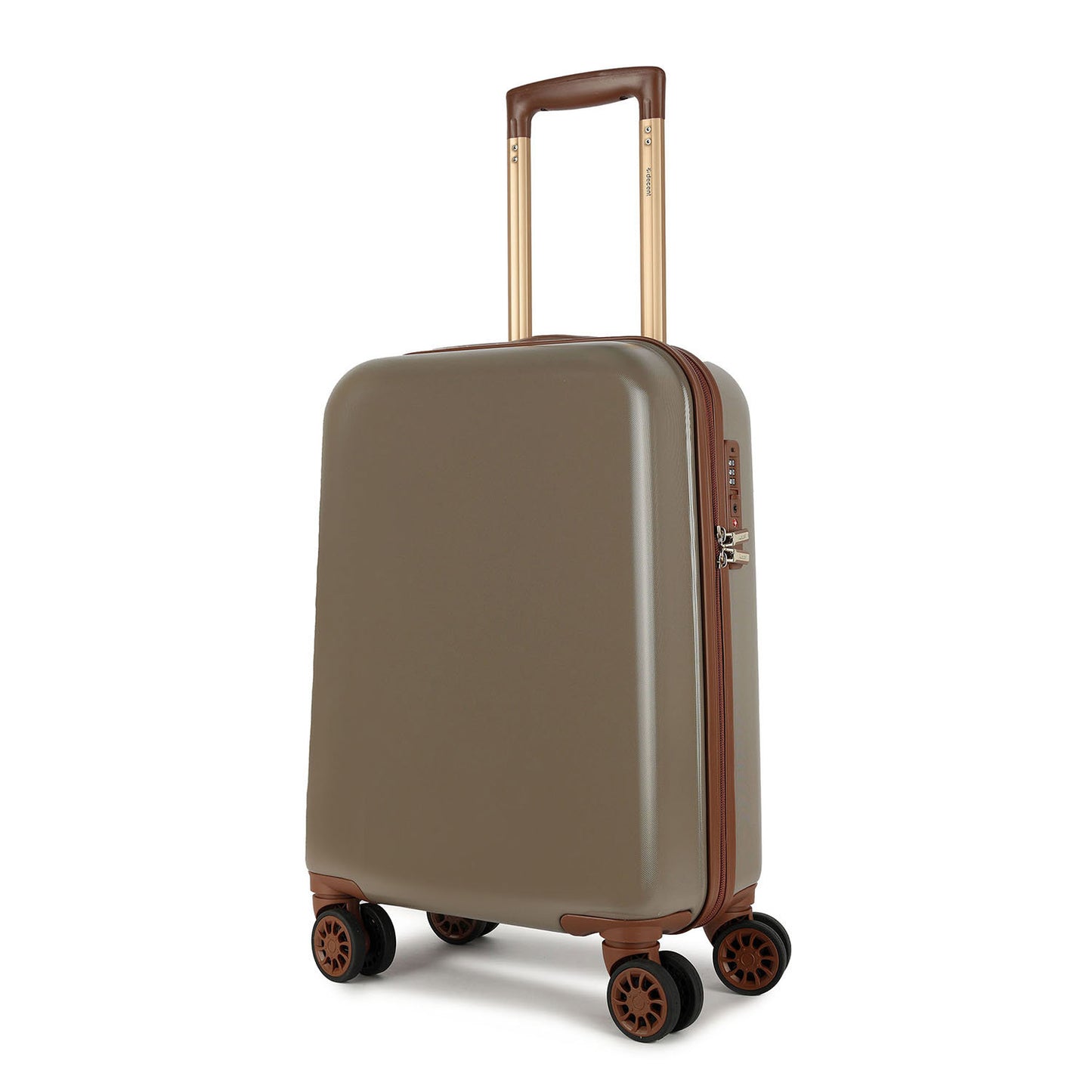 Decent Retro Cabin Trolley 55 taupe