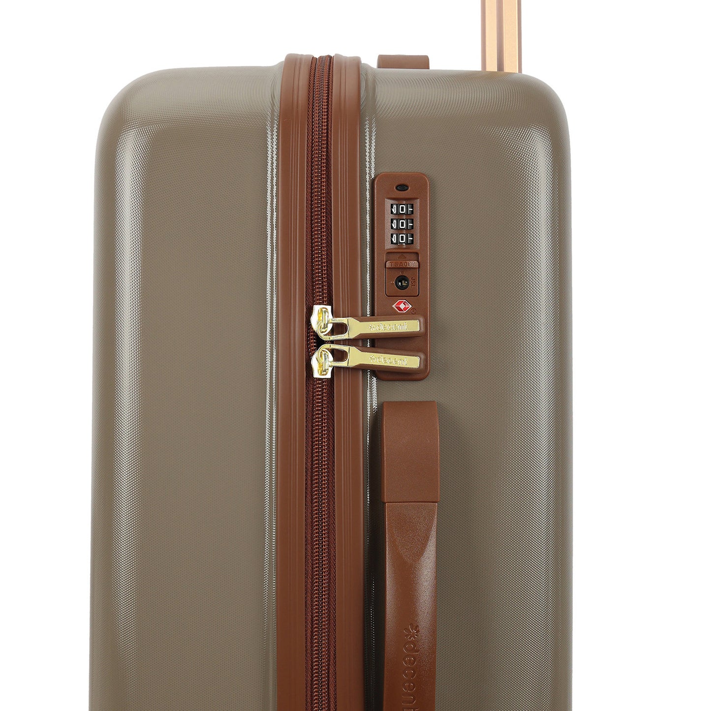 Decent Retro Cabin Trolley 55 taupe