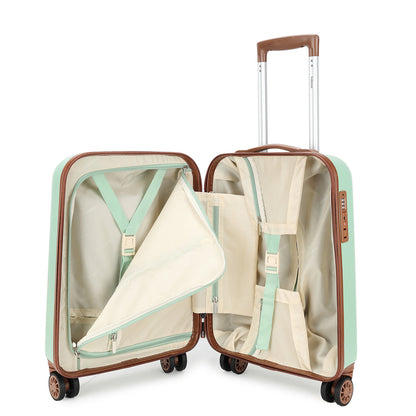 Decent Retro Cabin Trolley 55 olive