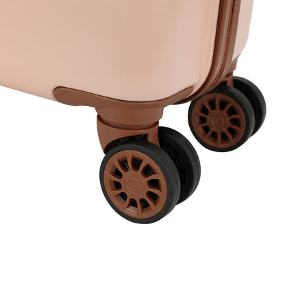 Decent Retro Cabin Trolley 55 pink