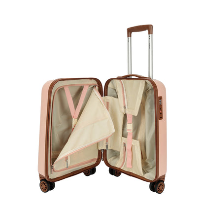 Decent Retro Cabin Trolley 55 pink