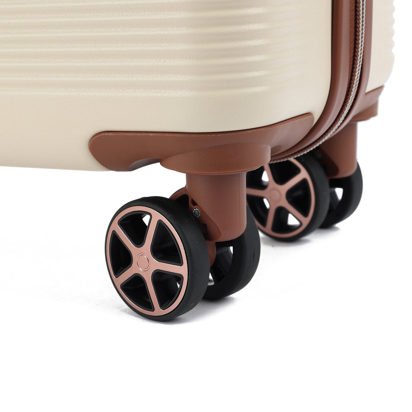 Decent Stella Cabin Trolley 55 off white