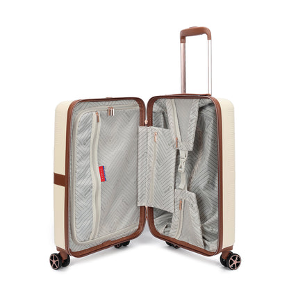 Decent Stella Cabin Trolley 55 off white