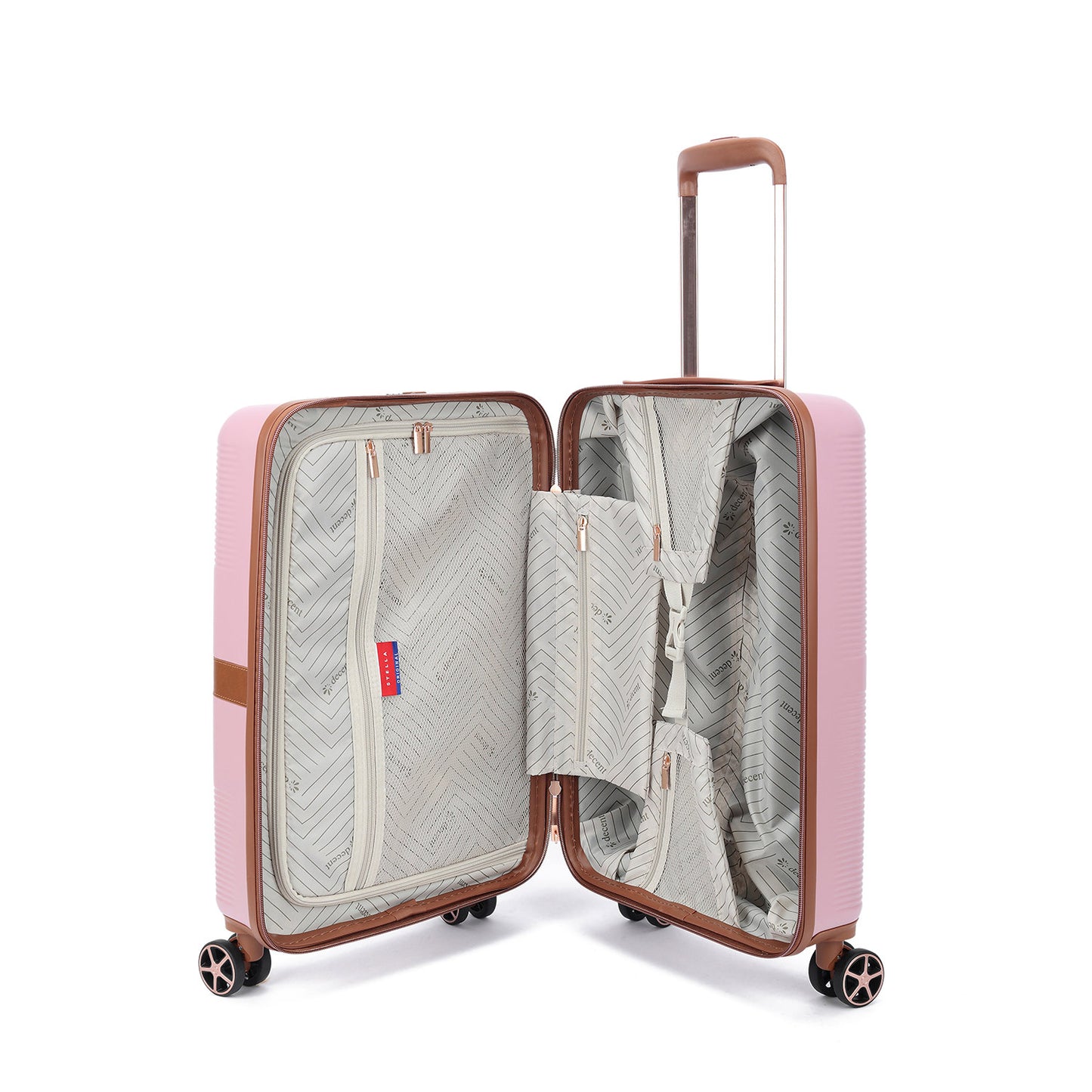 Decent Stella Cabin Trolley 55 dusty pink