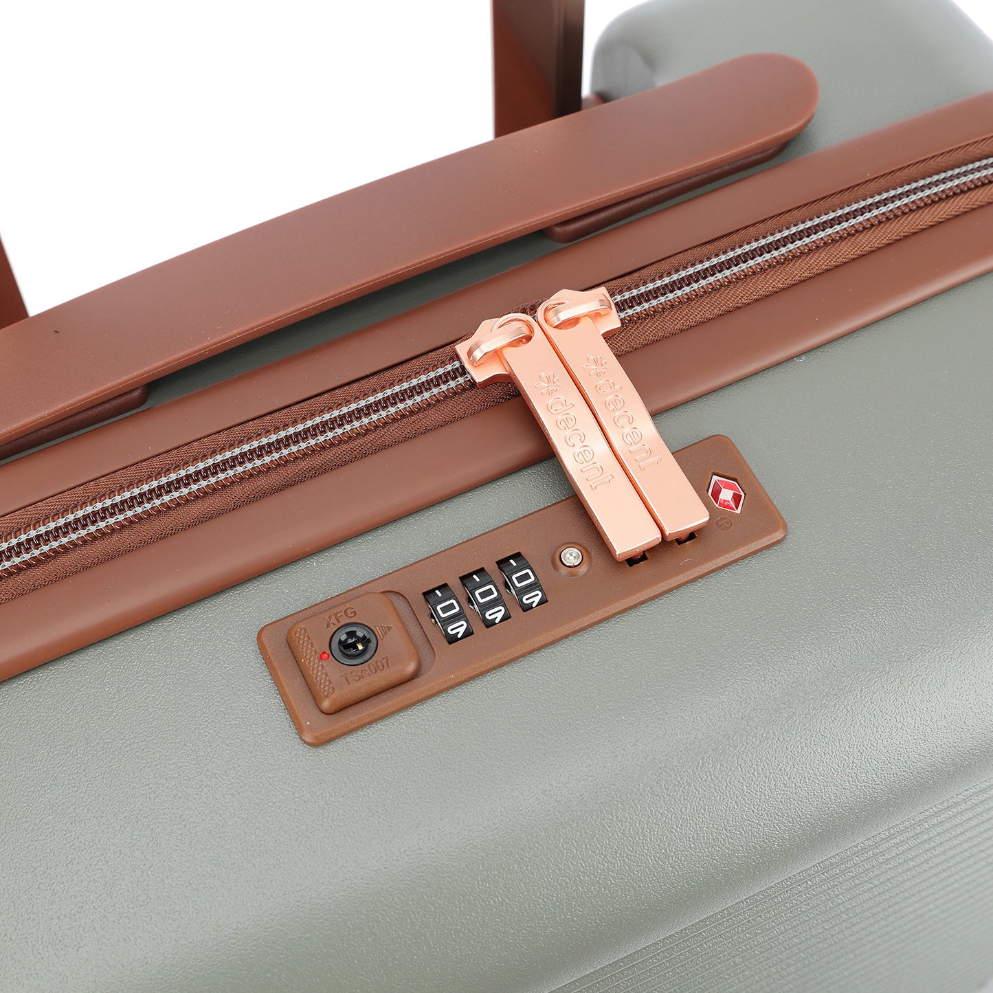 Decent Stella Cabin Trolley 55 light green