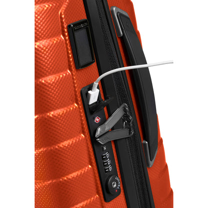 Samsonite Proxis Spinner  55/20 Expandable Length 35Cm flame