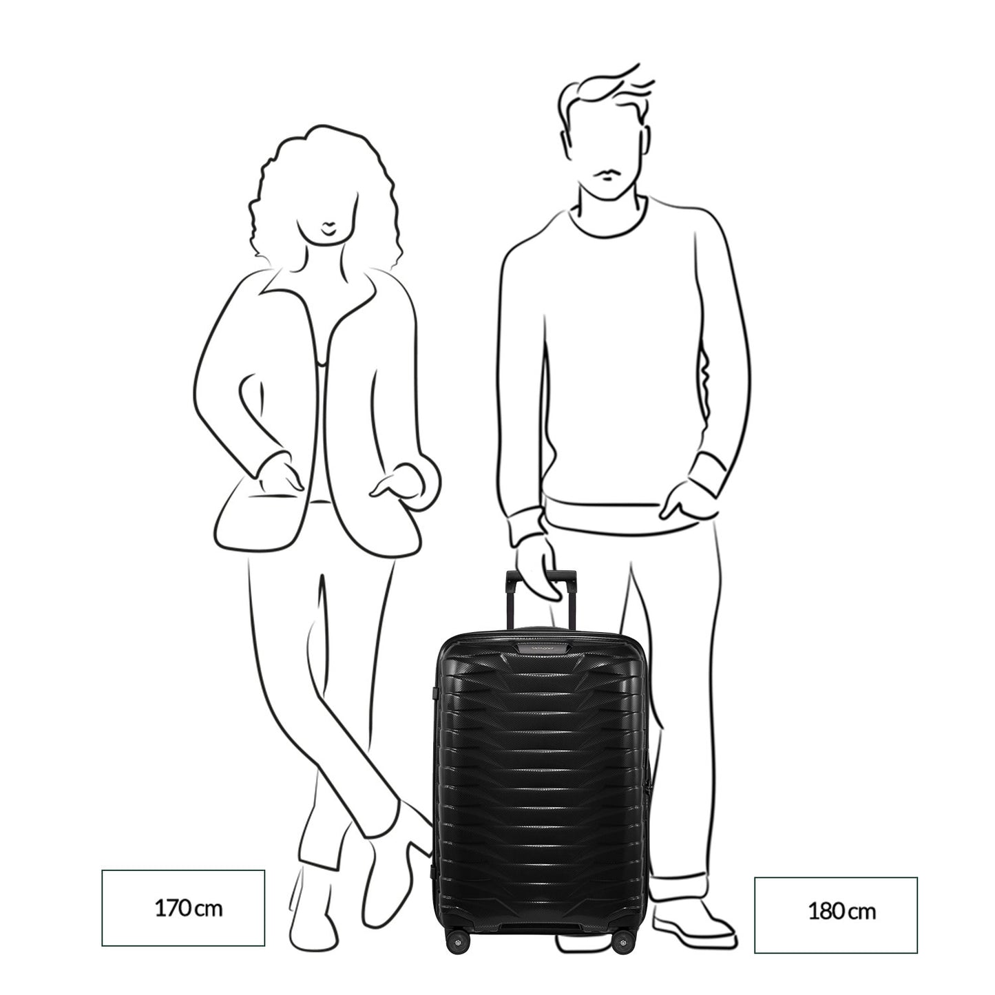 Samsonite Proxis Spinner 69/25 flame