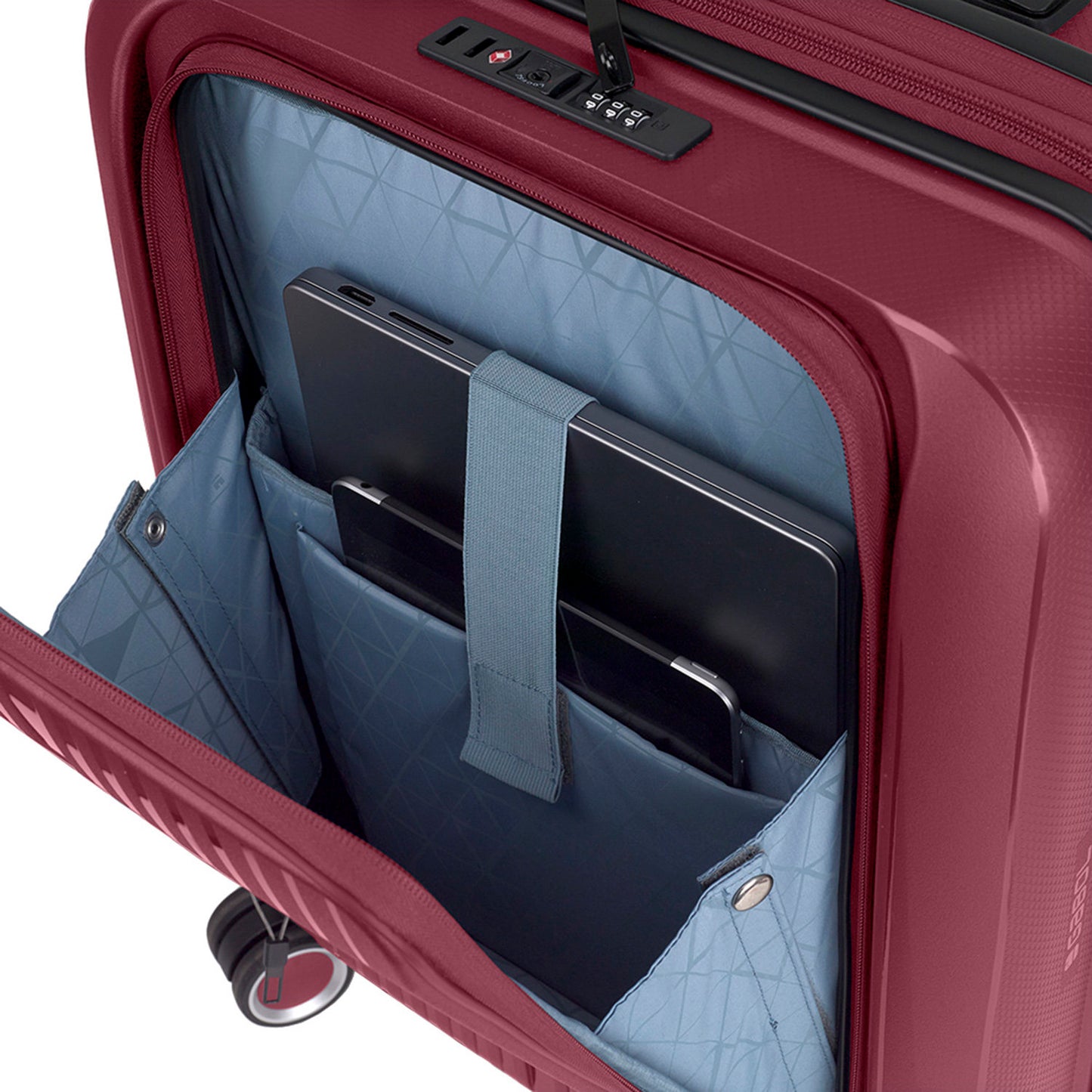 Gabol Brooklyn Cabin Trolley Front Pocket burdeos