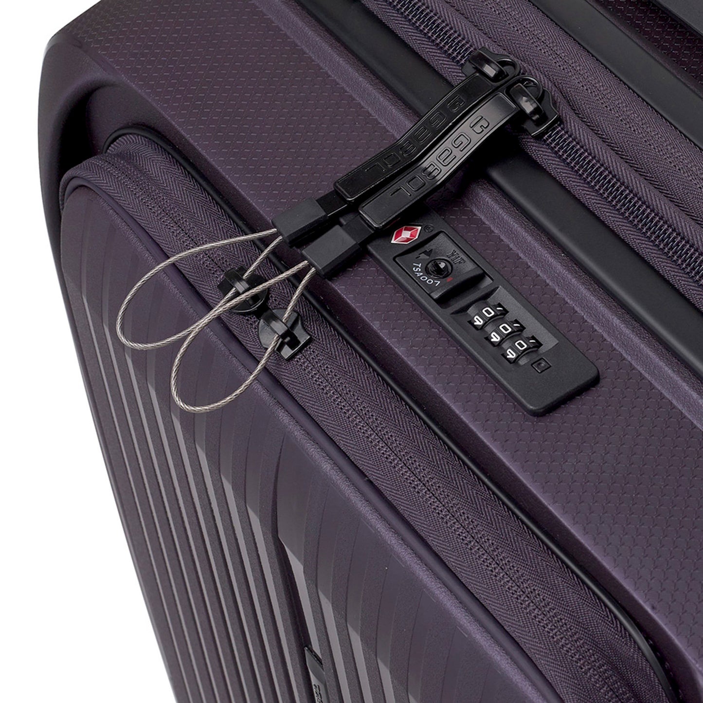 Gabol Brooklyn Cabin Trolley Front Pocket morado