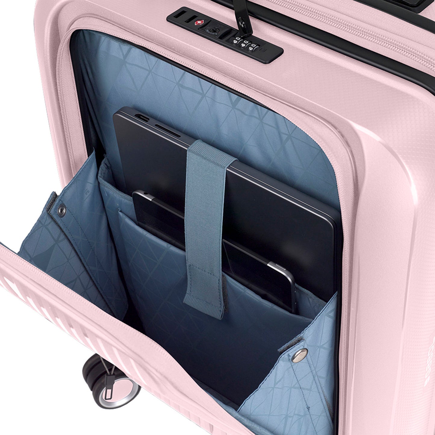Gabol Brooklyn Cabin Trolley Front Pocket rosa