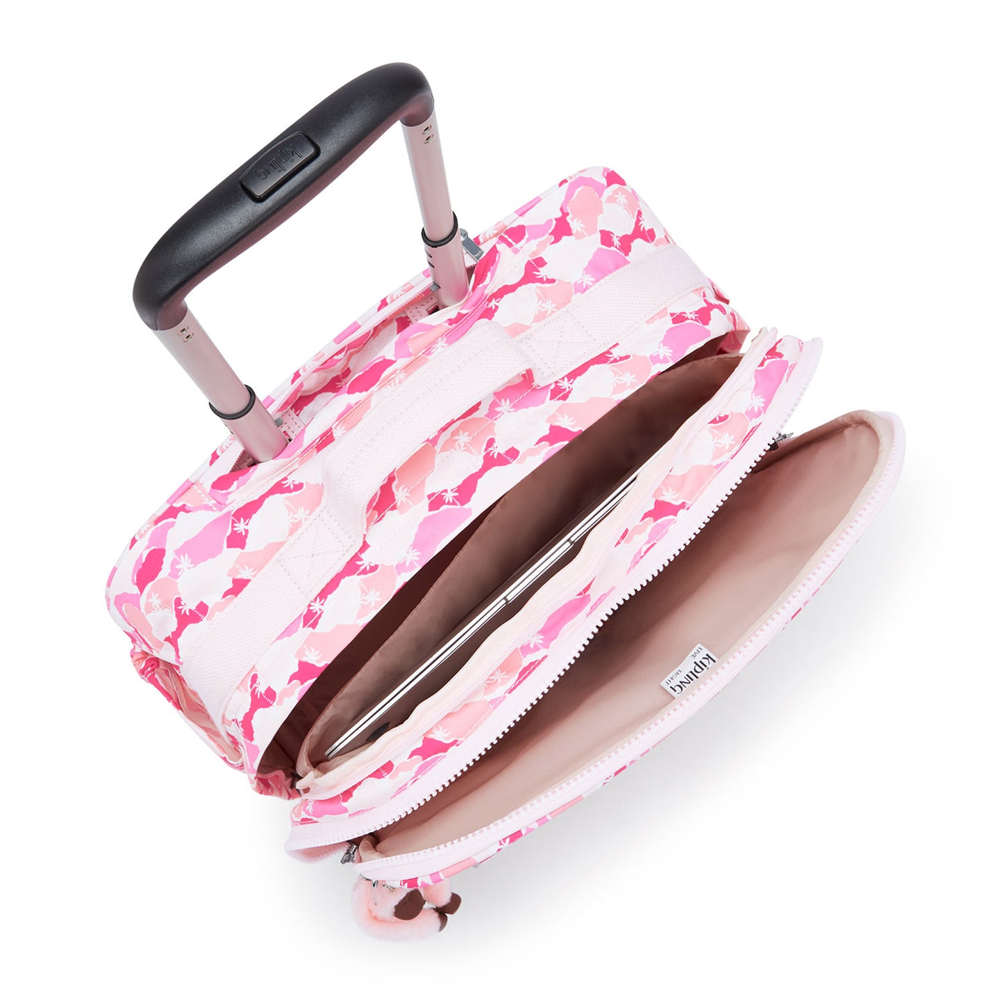 Kipling New Storia pink palm