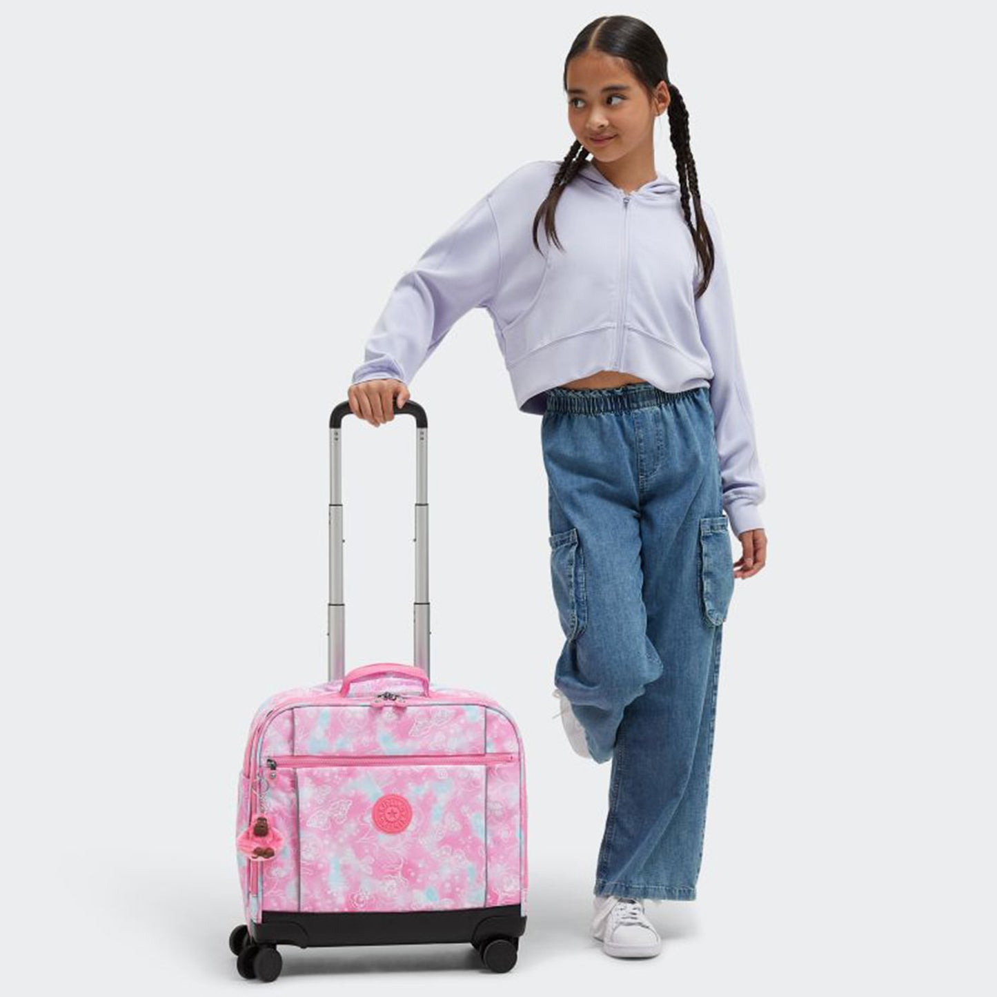 Kipling New Storia pink palm