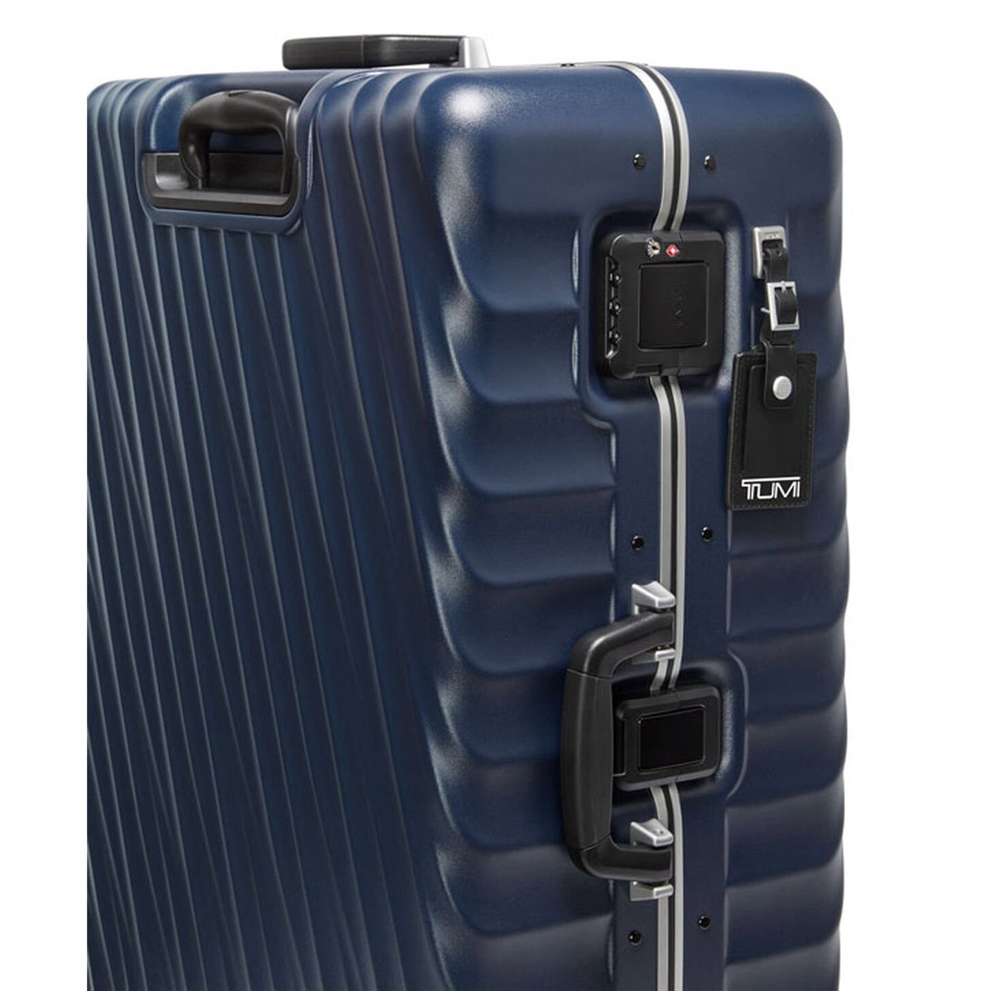 TUMI 19 Degree Frame Ext Trip 4 Whl P/C navy texture