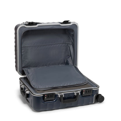 TUMI 19 Degree Frame Contl 4 Whl C/O navy texture
