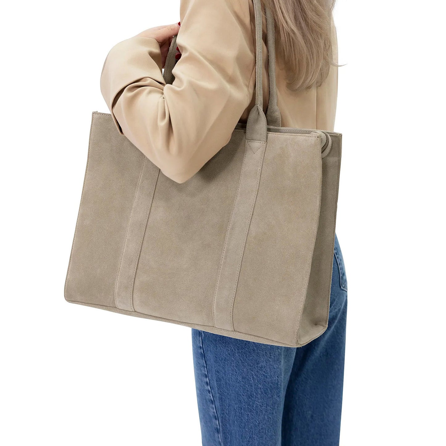 DSTRCT Portland Road Laptop Workingbag 15.6" beige