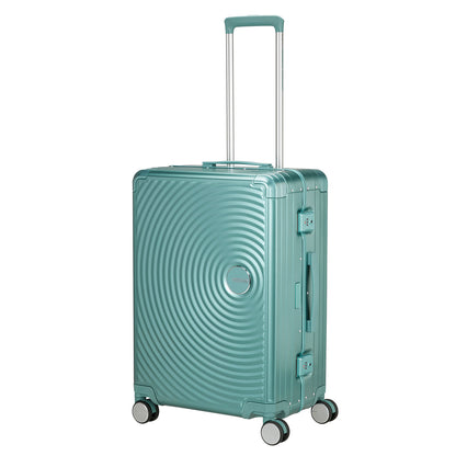 American Tourister Soundbox Aluminium Spinner 68 cm Expandable dusty turquoise
