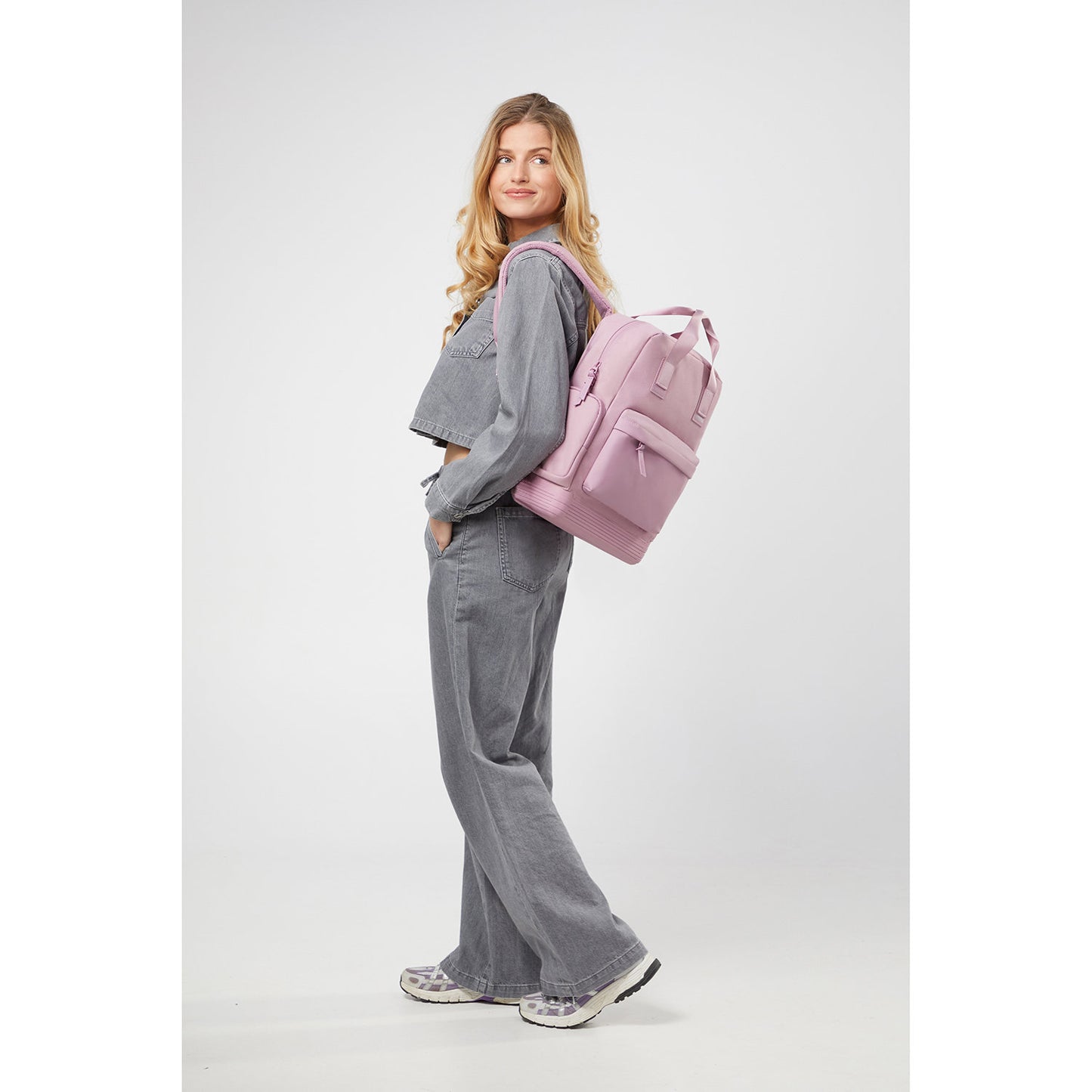 American Tourister Soulpack Business Backpack Tote 15" lilas pink